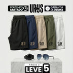 [Leve 5, Pague Só 3] Bermuda Titan Masculina em Poliamida e Microfibra Resistente de Secagem Rápida com Cós Elástico + BRINDES