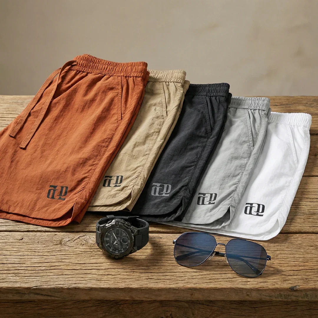 [Leve 5, Pague Só 3] Bermuda Titan Masculina em Poliamida e Microfibra Resistente de Secagem Rápida com Cós Elástico + BRINDES